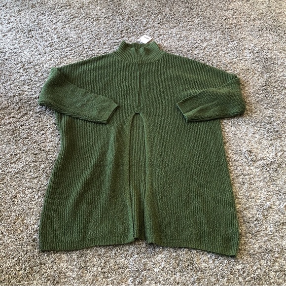 NWT Free People Coco Sweater Pullover - Verde - Picture 3 of 5